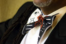 Ghanian Ankara Cotton Bow-Tie Set-Mud Cloth